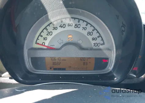 2013 Smart Fortwo Pure z USA, uszkodzony, nr VIN WMEEJ3BA1DK664524